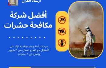 أفضل شركة مكافحة حشرات